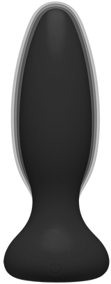 Vibe - Experienced - Rechargeable Silicone Anal Plug With Remote (Black) > Anal Range > Vibrating Butt Plugs - Tophatter Daily Deals
