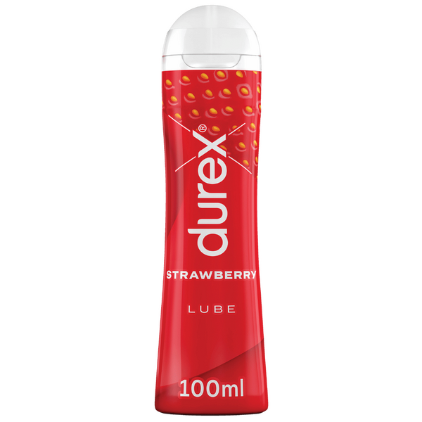 Durex Strawberry Lube – 100ml Flavored Personal Lubricant > Lube > Flavoured - Tophatter Daily Deals