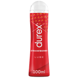 Durex Strawberry Lube – 100ml Flavored Personal Lubricant > Lube > Flavoured - Tophatter Daily Deals