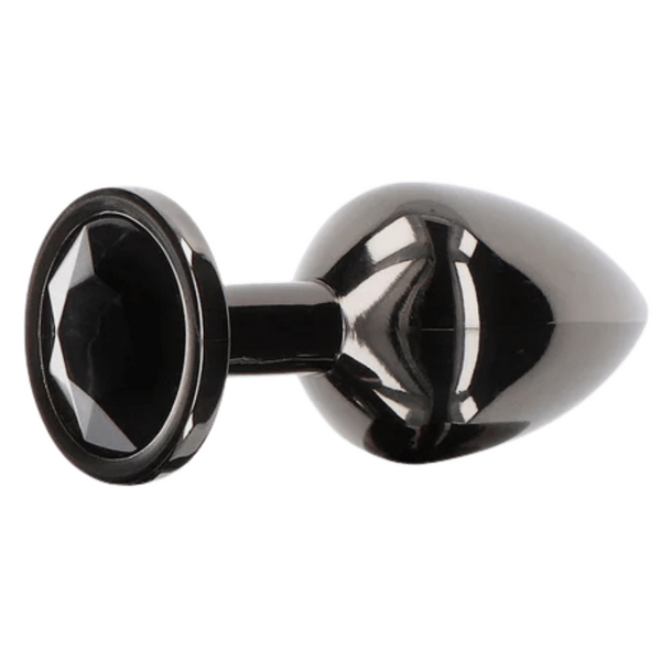 Taboom Butt Plug With Diamond Jewel Small – Lightweight Aluminium Butt Plug > Anal Range > Jewel Butt Plugs - Tophatter Daily Deals