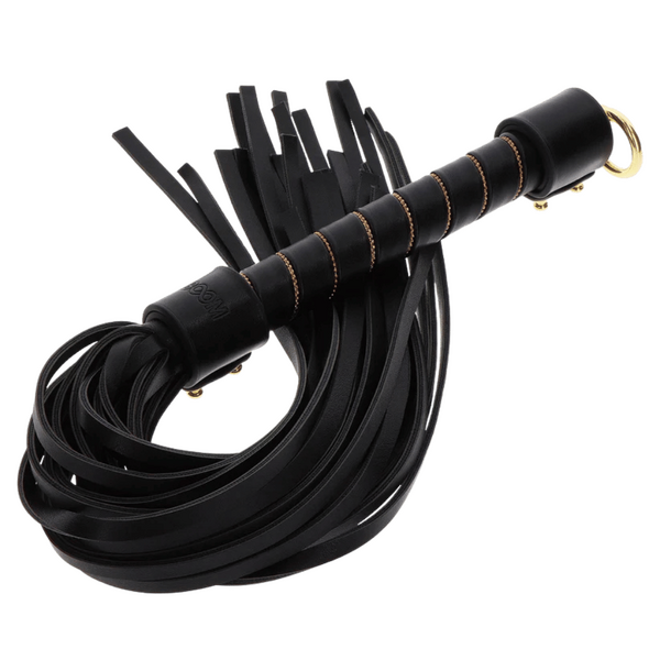 Taboom Studded Whip – Lightweight Vegan PU Leather Bondage Whip > Bondage Gear > Whips & Floggers - Tophatter Daily Deals