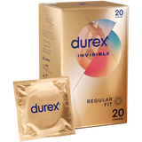 Durex Invisible Regular Fit – 56mm Thinnest Sensitivity Maximizing Condoms 20 Pack > Essentials > Condoms - Tophatter Daily Deals