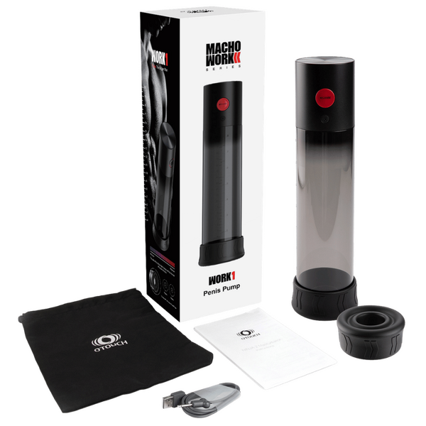 Macho Work 1 – Luxury Stepless Suction Penis Pump > Pumps > Penis Pumps Electric - Tophatter Daily Deals