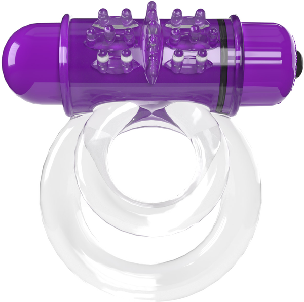 Double O 6 4B Low Pitch Bass (Grape) > Cock Ring > Vibrating - Tophatter Daily Deals