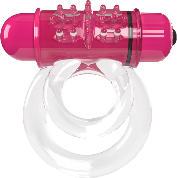 Double O 6 4T High Pitch Treble (Strawberry) > Cock Ring > Vibrating - Tophatter Daily Deals