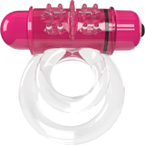 Double O 6 4T High Pitch Treble (Strawberry) > Cock Ring > Vibrating - Tophatter Daily Deals