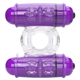 Double Wammy 4T – High Pitch Treble Vibrating Cock Ring with 5 Speeds and Pulse Pattern > Sex Toys > Couples Toys - Tophatter Daily Deals