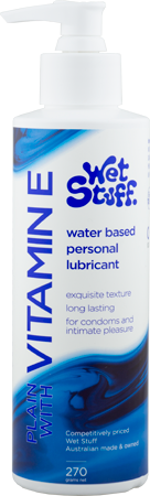 Wet Stuff Plain Enriched With Vitamin E – Water-Based Lubricant > Lube > Water Based - Tophatter Daily Deals