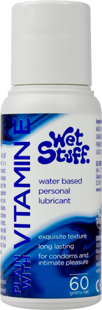 Wet Stuff Plain Enriched With Vitamin E – Water-Based Lubricant > Lube > Water Based - Tophatter Daily Deals