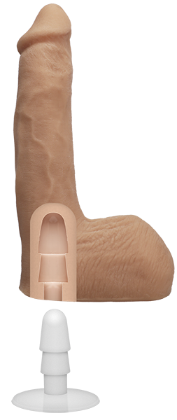 Seth Gamble Ultraskyn Cock – 8 Inch Dual Density Removable Suction Cup Dildo > Dildos > Performer Replica - Tophatter Daily Deals