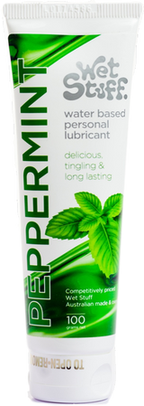 Wet Stuff Peppermint Tingle – Cooling Personal Lubricant Gel 100g > Lube > Flavoured - Tophatter Daily Deals