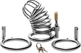 The Jail House Chastity Device – Male Locking Cage Chastity Device with Three Ring Sizes > Bondage Gear > Male Chastity - Tophatter Daily Deals