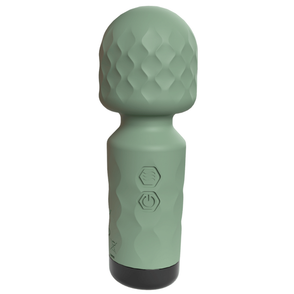 Cuties - Winny Rechargeable Mini Wand (Sage Green) > Sex Toys > Mini Massagers - Tophatter Daily Deals