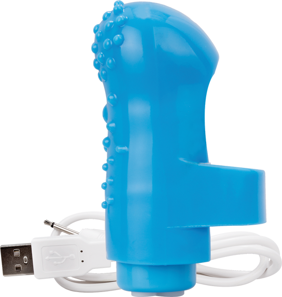 Charged Fing O – Rechargeable Mini Finger Vibrator with Vooom Technology > Vibrators > Finger Vibrators - Tophatter Daily Deals