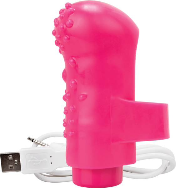 Charged Fing O – Rechargeable Mini Finger Vibrator with Vooom Technology > Vibrators > Finger Vibrators - Tophatter Daily Deals