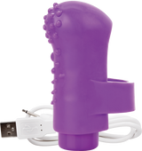 Charged Fing O – Rechargeable Mini Finger Vibrator with Vooom Technology > Vibrators > Finger Vibrators - Tophatter Daily Deals