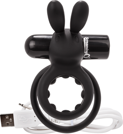 Charged Ohare – Rechargeable Double Cock Ring Rabbit Vibrator > Sex Toys > Couples Toys - Tophatter Daily Deals