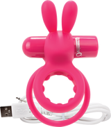 Charged Ohare – Rechargeable Double Cock Ring Rabbit Vibrator > Sex Toys > Couples Toys - Tophatter Daily Deals