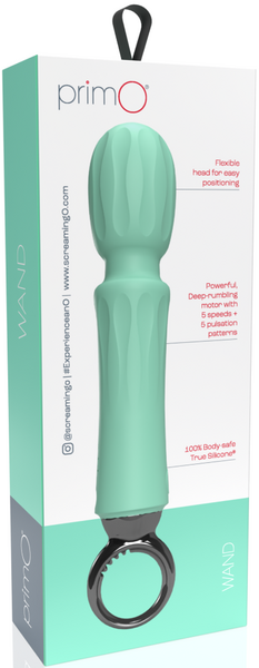 Screaming O PrimO Wand – Rechargeable Portable Wand Vibrator with 5+5 Vibration Functions > Sex Toys > Massage Wands - Tophatter Daily Deals