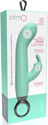 Screaming O PrimO Rabbit – 4.5 Inch Silicone Rabbit Vibrator with 5+5 Motor Settings > Vibrators > Ladies > Rabbit - Tophatter Daily Deals