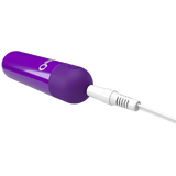 Rechargeable Bullet Vibrator (Purple) – Waterproof with 3 Speeds and Pulse Pattern Personal Massager > Vibrators > Mini Vibrators - Tophatter Daily Deals