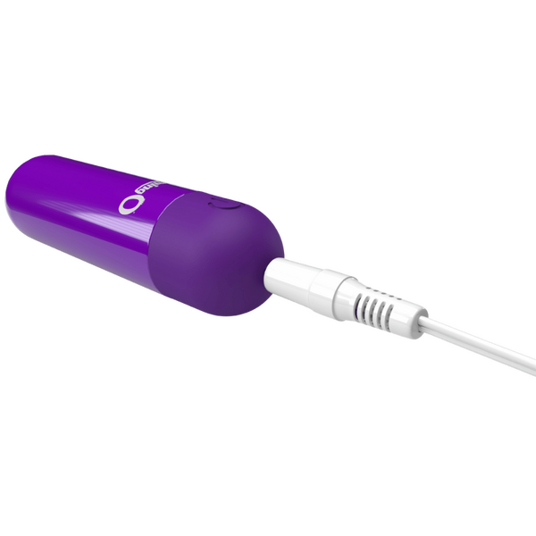 Rechargeable Bullet Vibrator (Purple) – Waterproof with 3 Speeds and Pulse Pattern Personal Massager > Vibrators > Mini Vibrators - Tophatter Daily Deals