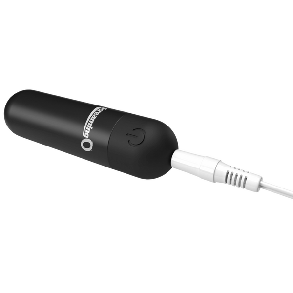 Rechargeable Soft Touch Bullet Vibrator (Black) – Waterproof Rechargeable 5-Speed Bullet Vibrator > Vibrators > Mini Vibrators - Tophatter Daily Deals