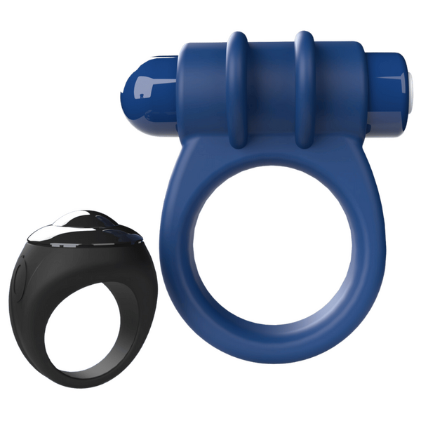 Remote Control Switch Vibe (Blue) – Rechargeable Waterproof Vibrating Cock Ring > Cock Ring > Vibrating - Tophatter Daily Deals