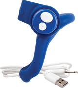 Charged You-Turn Plus – Rechargeable Vibrating Cock Ring > Cock Ring > Vibrating - Tophatter Daily Deals