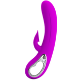 Nicola Rechargeable – Silicone 24 Function Clit Suction Rabbit Vibrator > Vibrators > Ladies > Rabbit - Tophatter Daily Deals