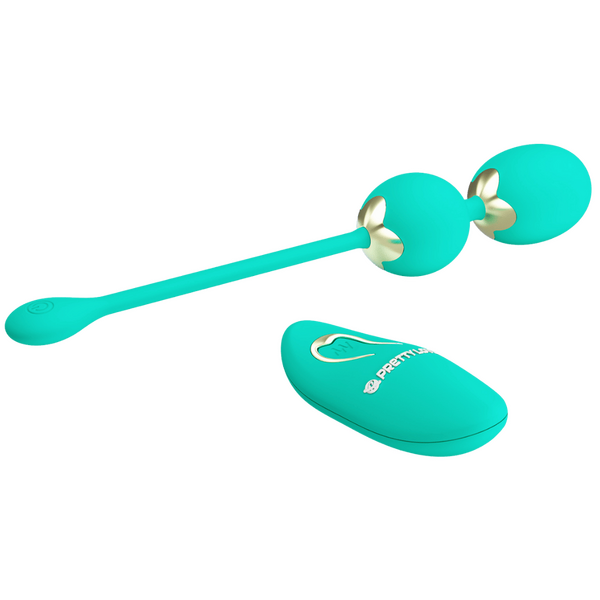 Rechargeable Willie – Remote-Controlled Vibrating Pelvic Floor Exerciser Balls > Sex Toys For Ladies > Kegel Exercise - Tophatter Daily Deals