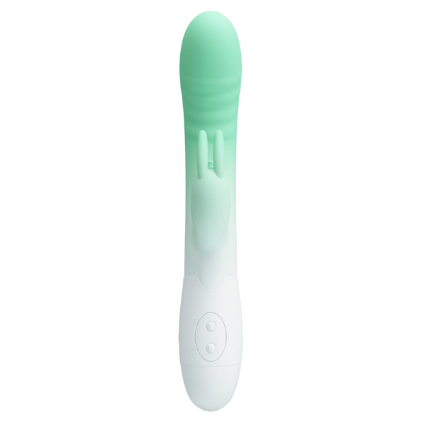 Cerberus Rabbit Vibrator – Slim Silicone Body with 30 Vibration Modes > Vibrators > Ladies > Rabbit - Tophatter Daily Deals