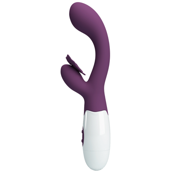 Pretty Love Butterfly Kiss – Vibrator With Clitoral Stimulation Arm > Vibrators > Ladies > Rabbit - Tophatter Daily Deals