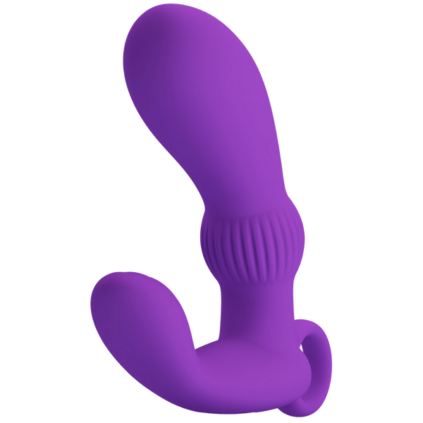 Rechargeable Cayla – Luxury Vibrating Prostate Massager with Circular Handle > Anal Range > Prostate Plugs - Tophatter Daily Deals