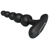 Corban Rechargeable Butt Plug – Flexible Graduated Anal Beads Sex Toy > Anal Range > Vibrating Butt Plugs - Tophatter Daily Deals