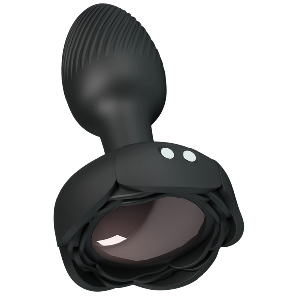 Varian Light-Up Rechargeable Butt Plug – LED Flashing Silicone Butt Plug > Anal Range > Vibrating Butt Plugs - Tophatter Daily Deals