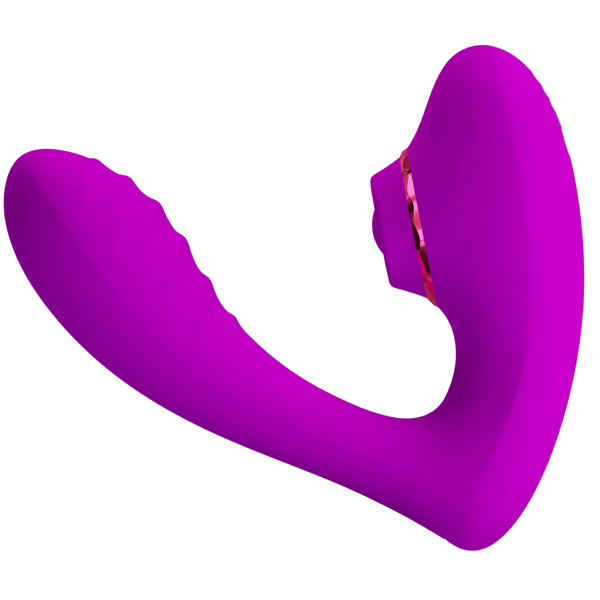 PrettyLove Rechargeable Nauty – Waterproof Clitoral Stimulator with 10 Vibration and 7 Thumping Settings > Vibrators > Ladies > Clitoral Vibrators and Stimulators - Tophatter Daily Deals