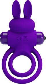 Vibrant Penis Ring III – Silicone Rabbit Cock Ring Vibrator > Vibrators > Ladies > Rabbit - Tophatter Daily Deals
