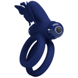 Pretty Love 10 Function – Soft Silicone Vibrating Butterfly Cock Ring > Sex Toys > Couples Toys - Tophatter Daily Deals