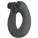 Dahlia – Silicone Dual Motor Vibrating Cock Ring > Cock Ring > Vibrating - Tophatter Daily Deals