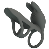 Matty Vibrating Penis Sleeve and Clitoral Stimulator – Silicone Sleeve and Stimulator Set > Sex Toys For Men > Penis Sleeves - Tophatter Daily Deals