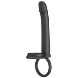 Moses Anal Probe – Silicone Dual Ring Cock and Ball Ring Dildo > Anal Range > Anal Probes - Tophatter Daily Deals