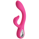 Rechargeable Fritz – Waterproof Silicone Rabbit Vibrator with G-Spot and Clitoral Stimulation > Vibrators > Ladies > Rabbit Multi - Tophatter Daily Deals