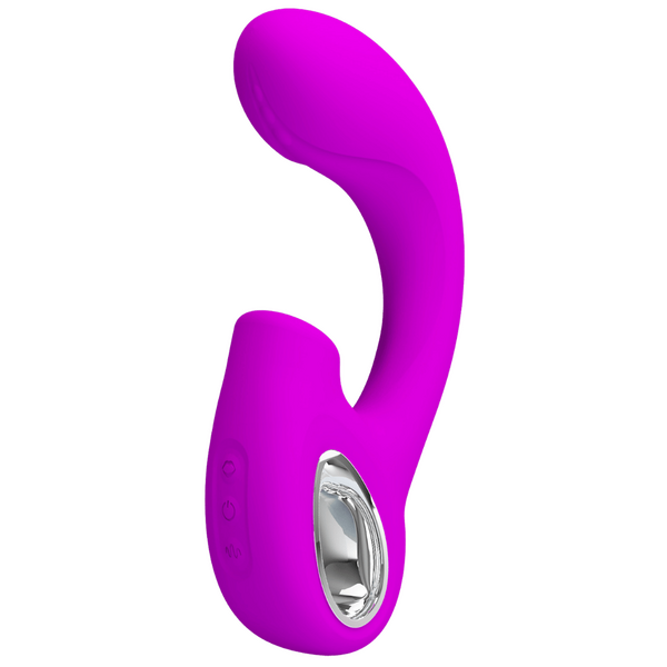 Sibel Rechargeable Massager – Medical-Grade Silicone Dual Stimulation Vibrator > Vibrators > Ladies > Rabbit Multi - Tophatter Daily Deals