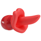 Pretty Love Obelia Flaming Lips – Waterproof Dual Stimulator With 10 Vibration Modes > Sex Toys For Ladies > Clitoral Vibrators and Stimulators - Tophatter Daily Deals
