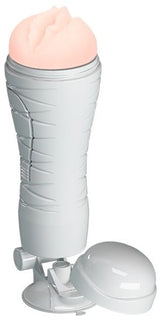 Flora Pussy Masturbator – Lifelike Sleeve with Suction Cup Base Stroker > Sex Toys For Men > Masturbators > Manual - Tophatter Daily Deals