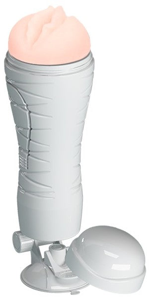 Flora Pussy Masturbator – Lifelike Sleeve with Suction Cup Base Stroker > Sex Toys For Men > Masturbators > Manual - Tophatter Daily Deals
