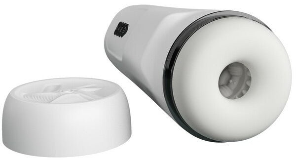 Sienna Rechargeable Masturbator – 3 Suction Settings and 12 Vibration Modes Masturbator > Sex Toys For Men > Masturbators Premium - Tophatter Daily Deals