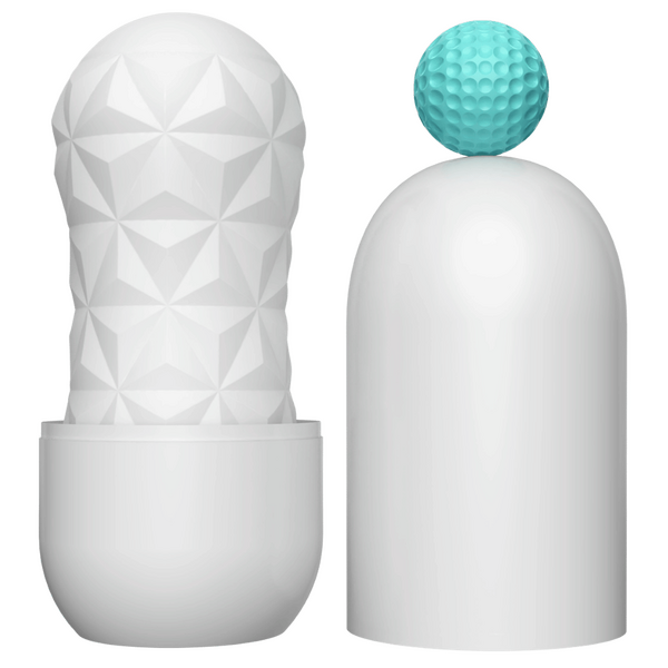 Victoria Masturbator Sleeve – Reusable Stimulation Sleeve with Coil and Ball > Sex Toys For Men > Masturbators Cup - Tophatter Daily Deals