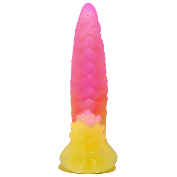 Flame Beast 8.8 Inch Silicone Dildo – Body-Safe Suction Base Dildo > Dildos > Fantasy - Tophatter Daily Deals
